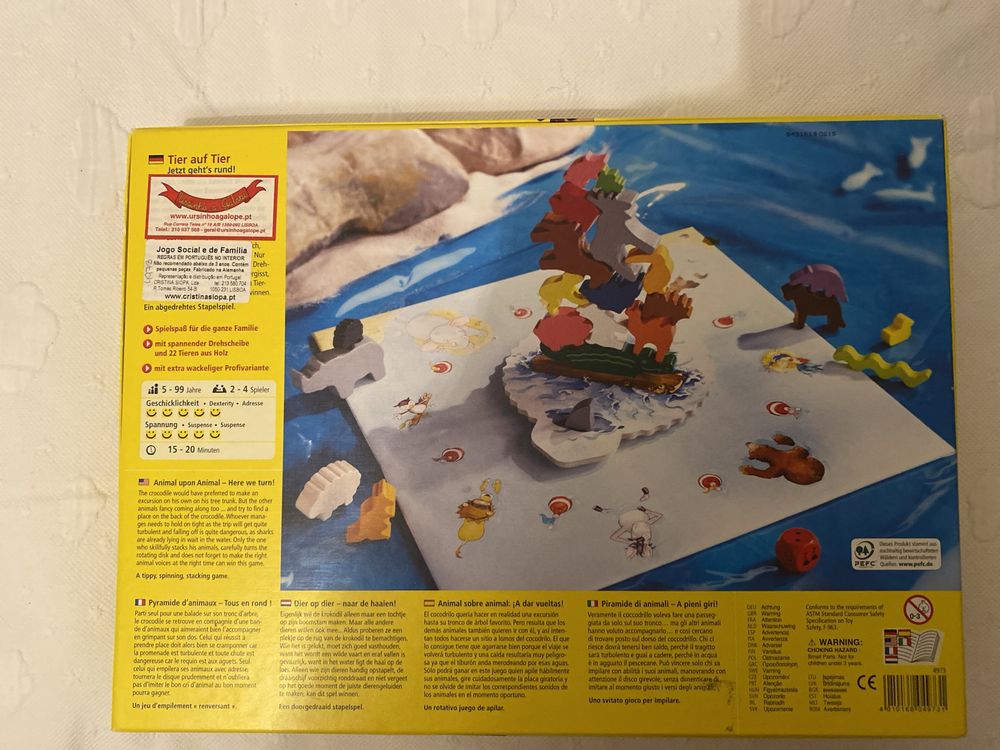 jogo infantil Tier auf Tier Haba