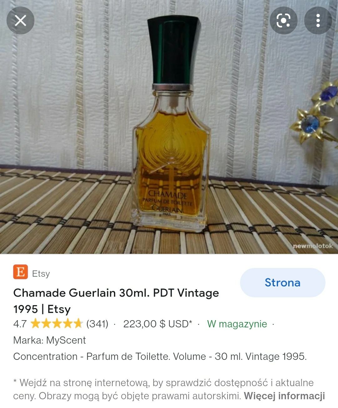 Guerlain Chamade Vintage PDT, 30 ml