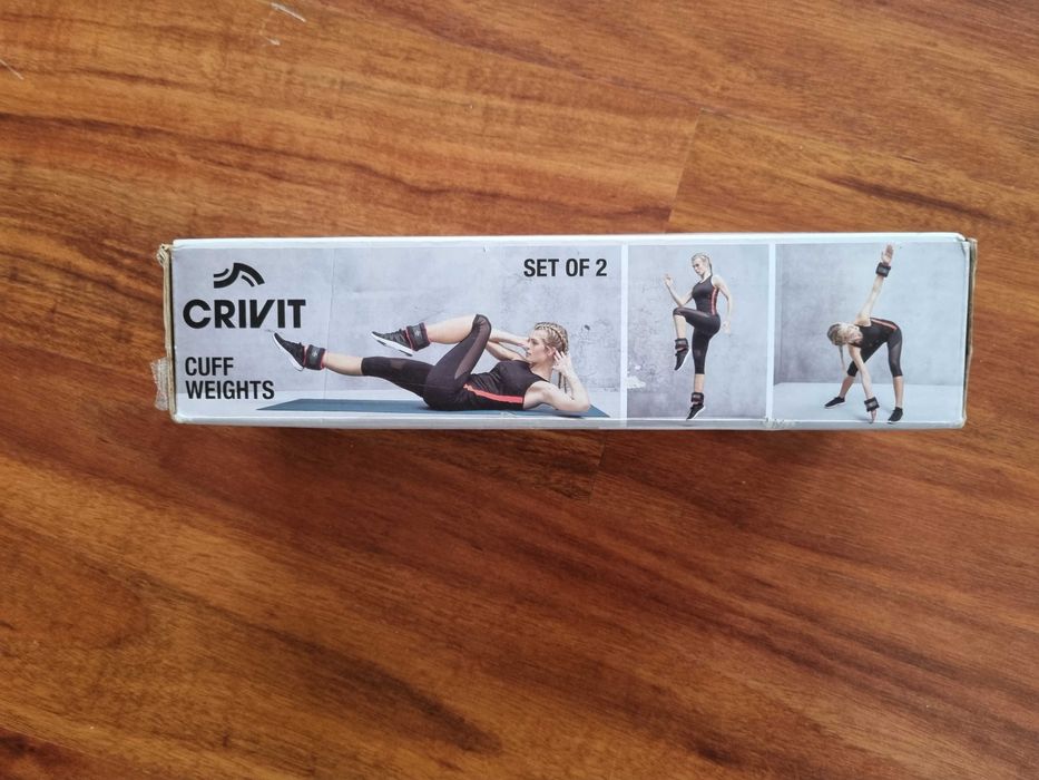 Mankiety z odważnikami Crivit do ćwiczeń