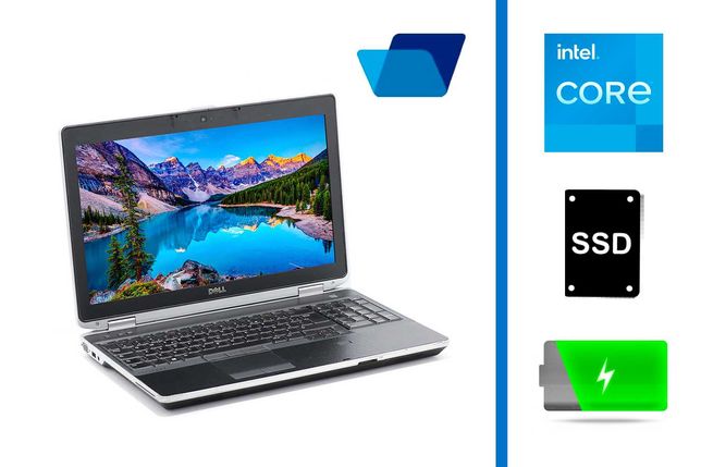 Алюминиевый ноутбук Dell Latitude E6530 /Core i3 /SSD new | Гарантия