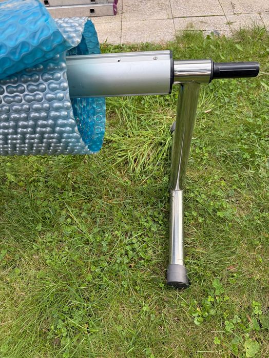 Folia solarna basenowa 3,5x6m wraz ze stojakiem