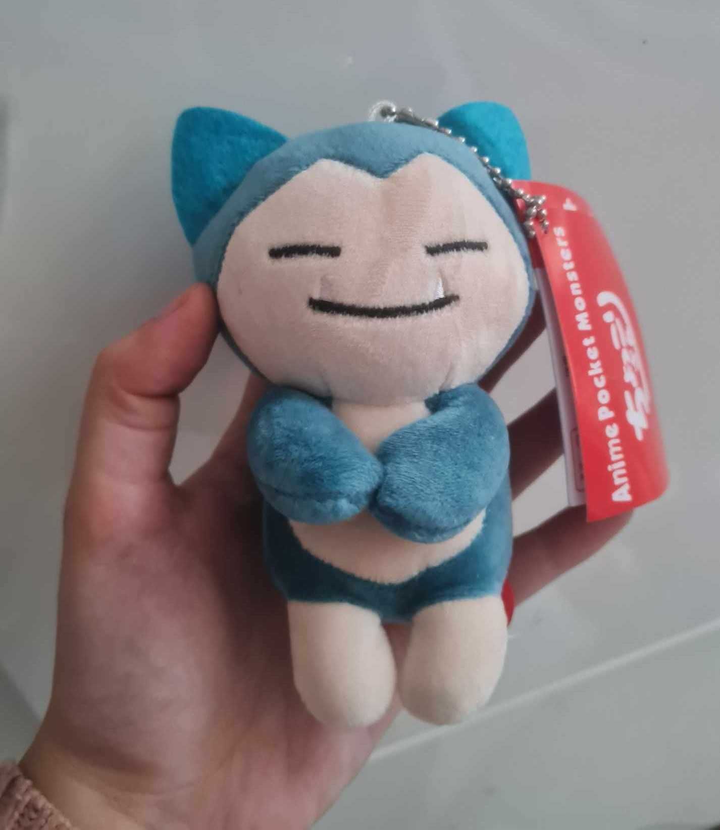 snorlax maskotka pluszak zabawka brelok pokemon pokemony go