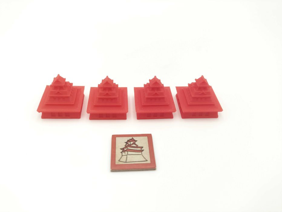 Rising Sun - Zestaw twierdz do gry planszowej