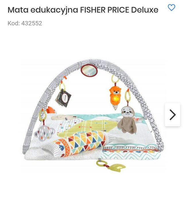 Mata edukacyjna Fisher Price Deluxe