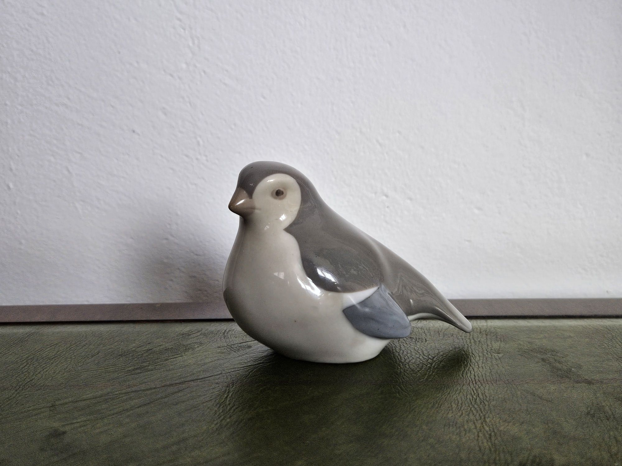 Figurka ptak Carl Scheidig porcelanowa