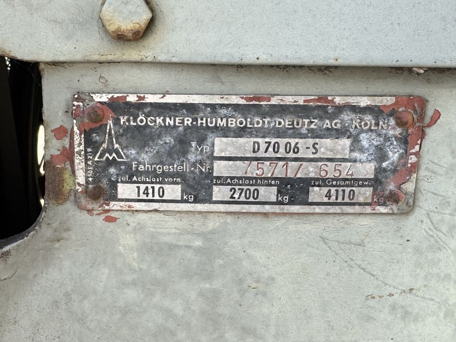 Ciągnik DEUTZ FAHR D7006 - S - 68KM - 100% sprawny