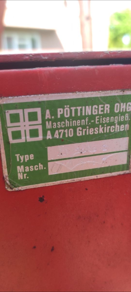 Rębak rozdrabniacz mulczer łuparka do gałęzi pottinger ap 2080