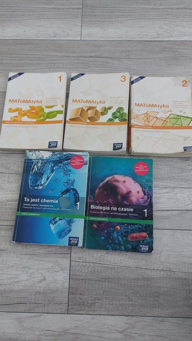 Podręczniki  do liceum i technikum