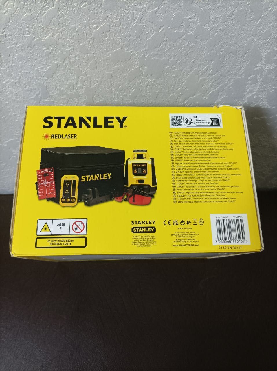 Лазерний нівелір Stanley Red Laser 240m