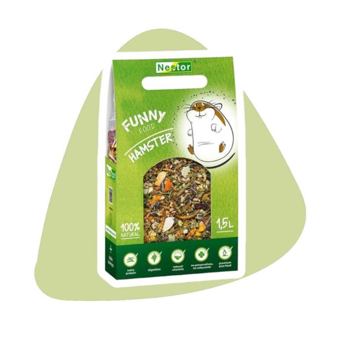 Nestor Funny Hamster Dla chomików 1500ml Chomik