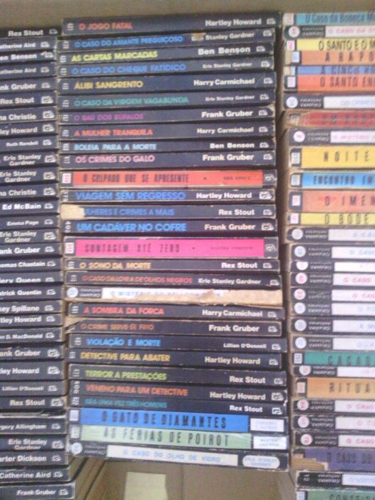 A Coleções; Vampiro, Valentes, Negra,Dalia,Rosa,Diamantina,Conan Doyle