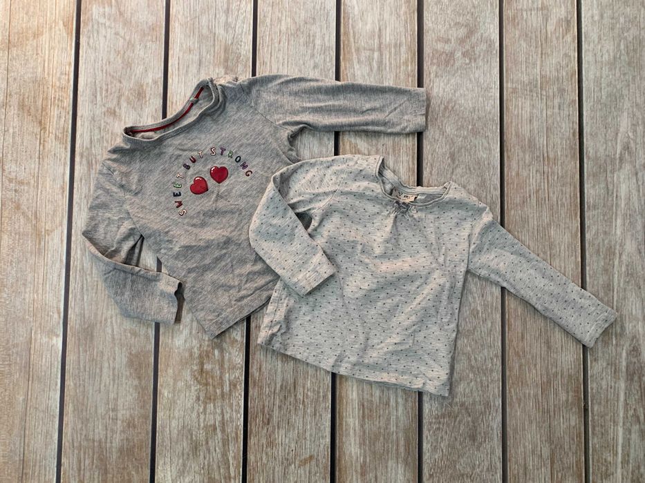 Bluzeczki długi rękaw 80-86