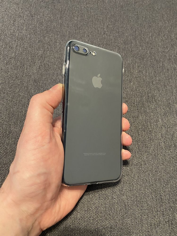 iPhone 7 Plus jet black 94% kondycja baterii, pudełko, kabel