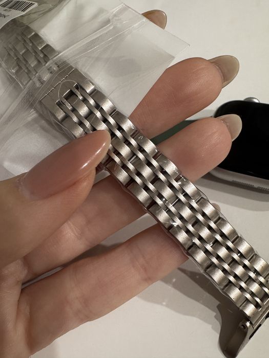 New ремінець нержавіючої сталі applewatch42/44/45/49 металевий браслет