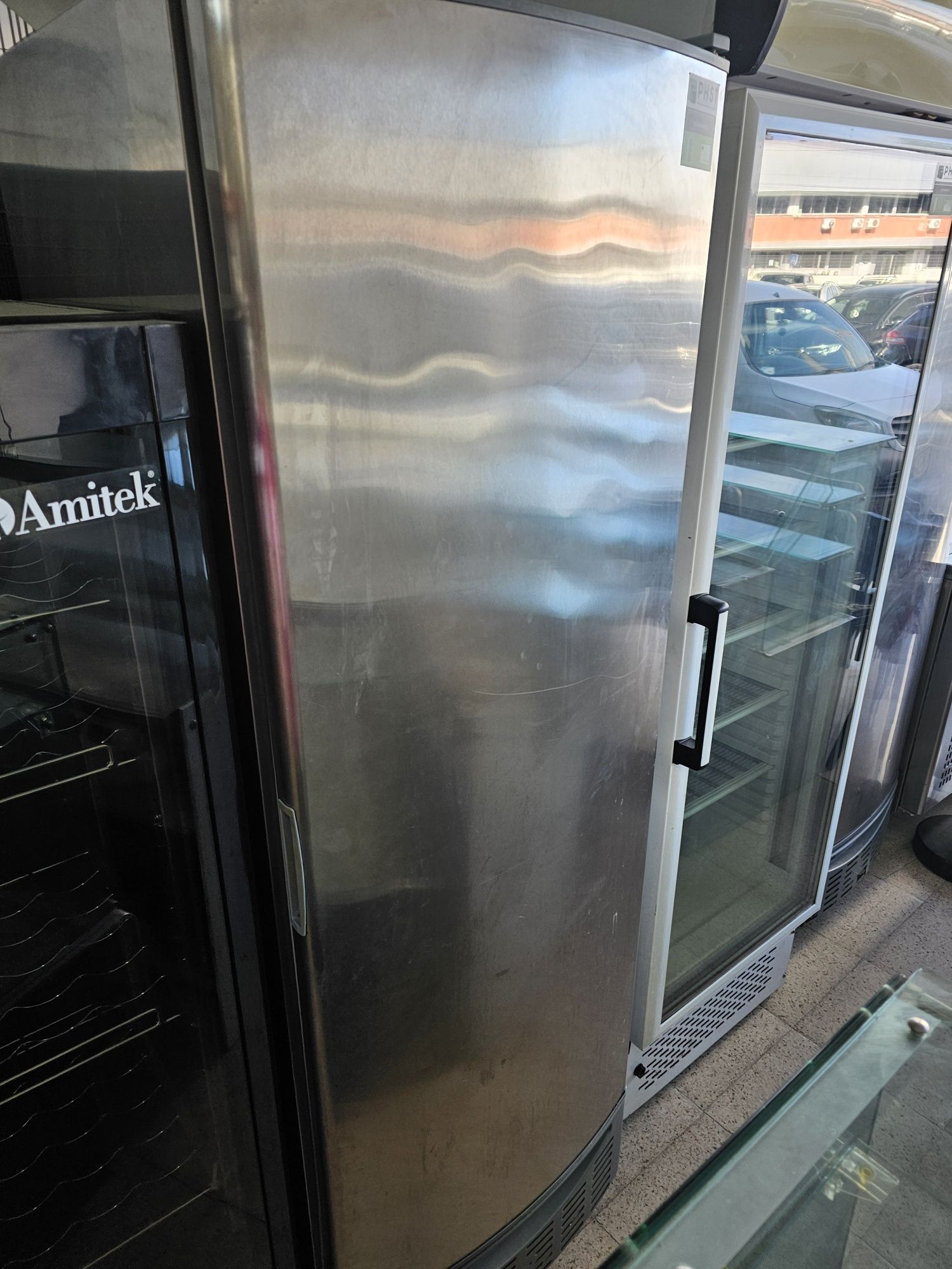 Armário refrigerado porta inox