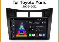 Rádio 9" Android Toyota Yaris 2005-12 WIFI NOVOGPS 1/32GB