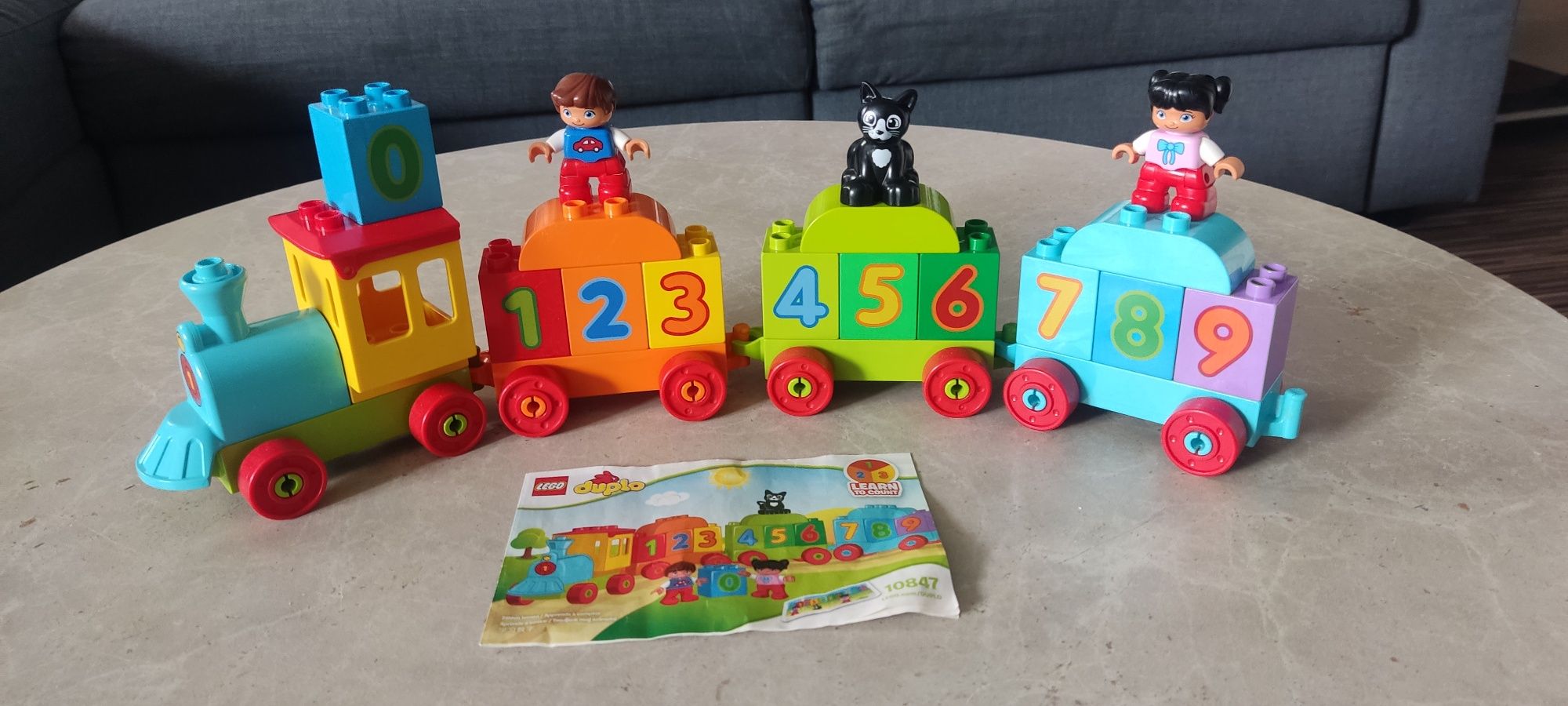 LEGO Duplo Pociąg z cyferkami