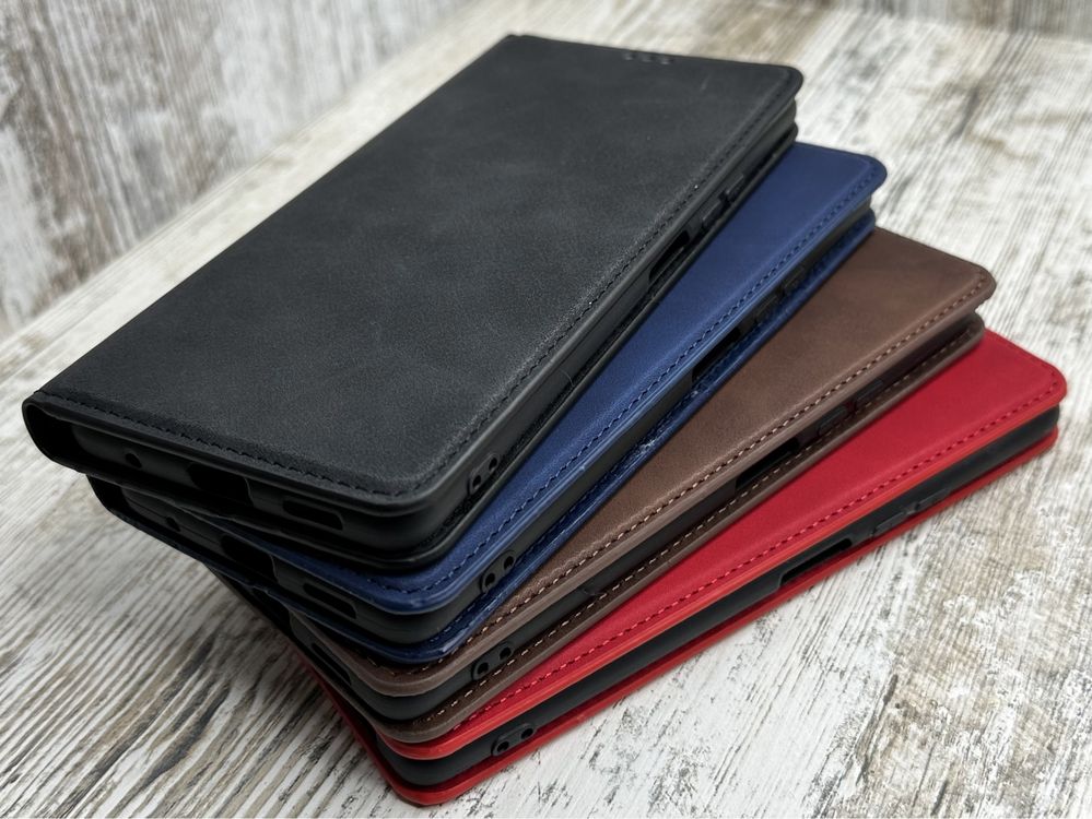 Чехол книжка прошитый на Xiaomi Redmi Note 10 Pro/ 11 Pro/ 12 Pro