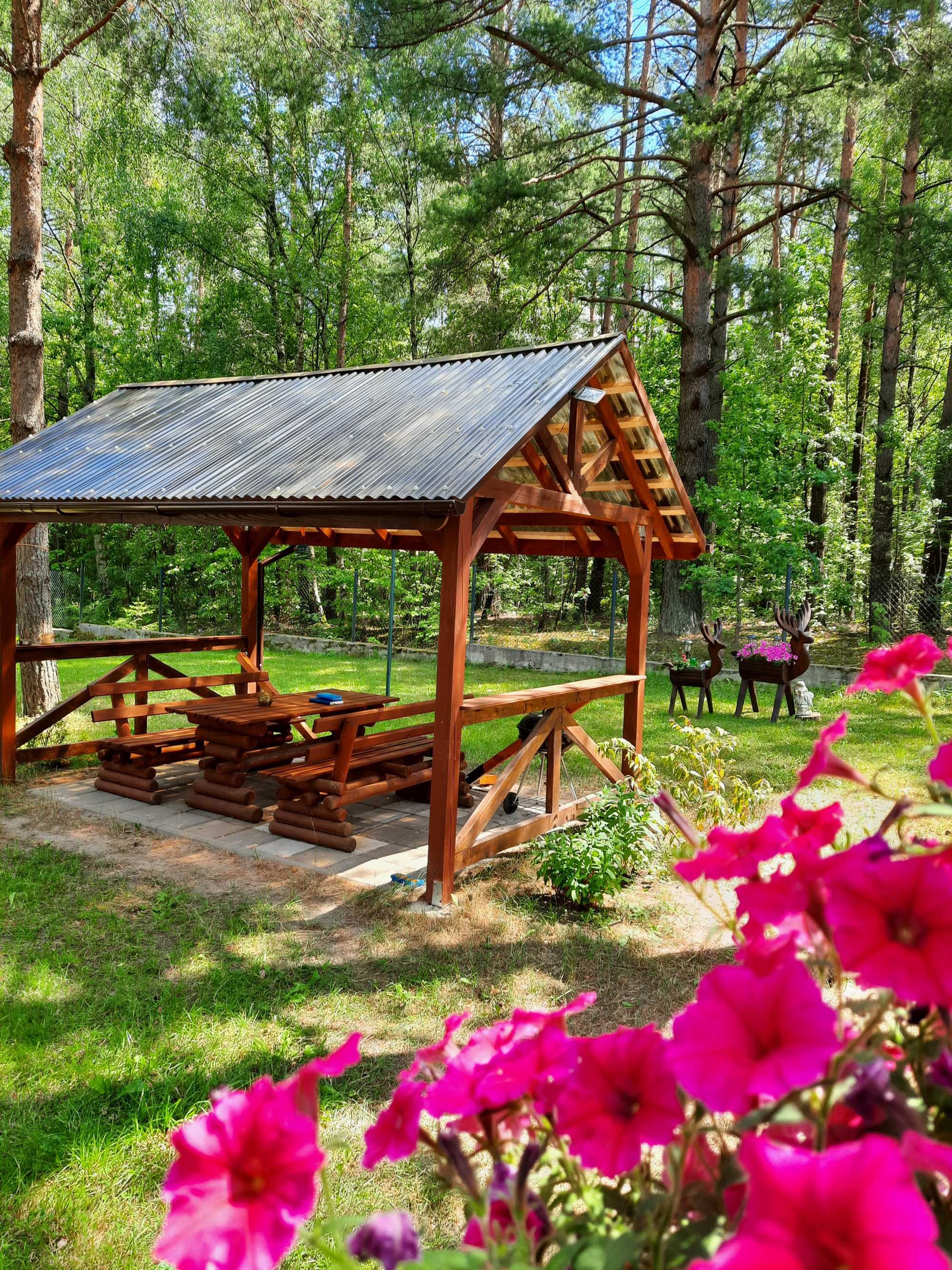 Domek letniskowy MAZURY- las, jezioro, spokojna okolica.