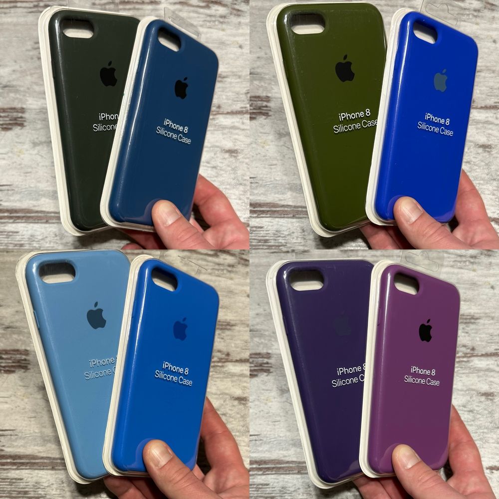 Чехол Айфон 8 silicon case iPhone 8 силиконовый чехол для айфон 70шт