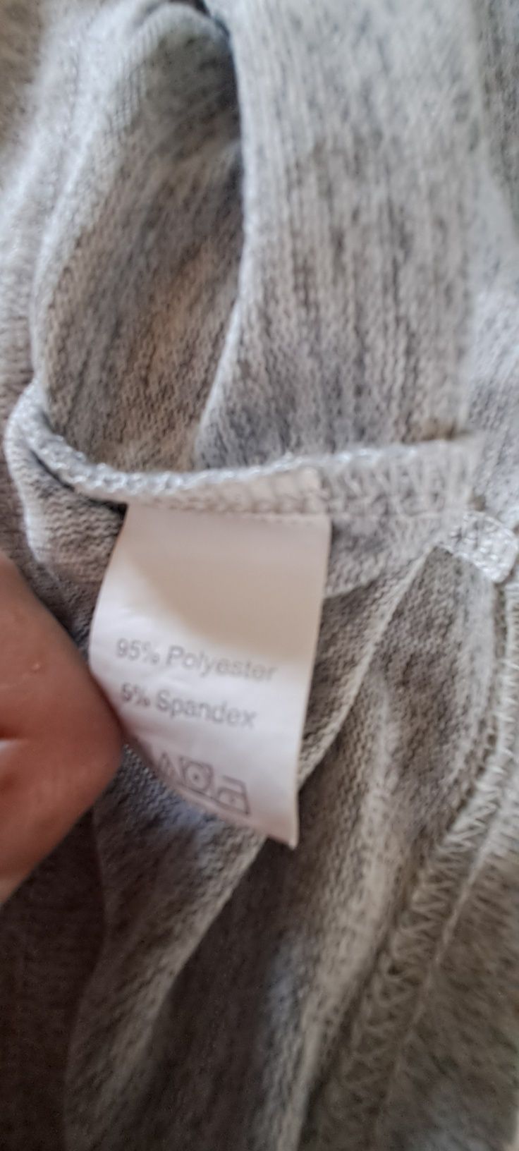 Vestido solto cinza, Shein tamanho L, novo sem etiqueta