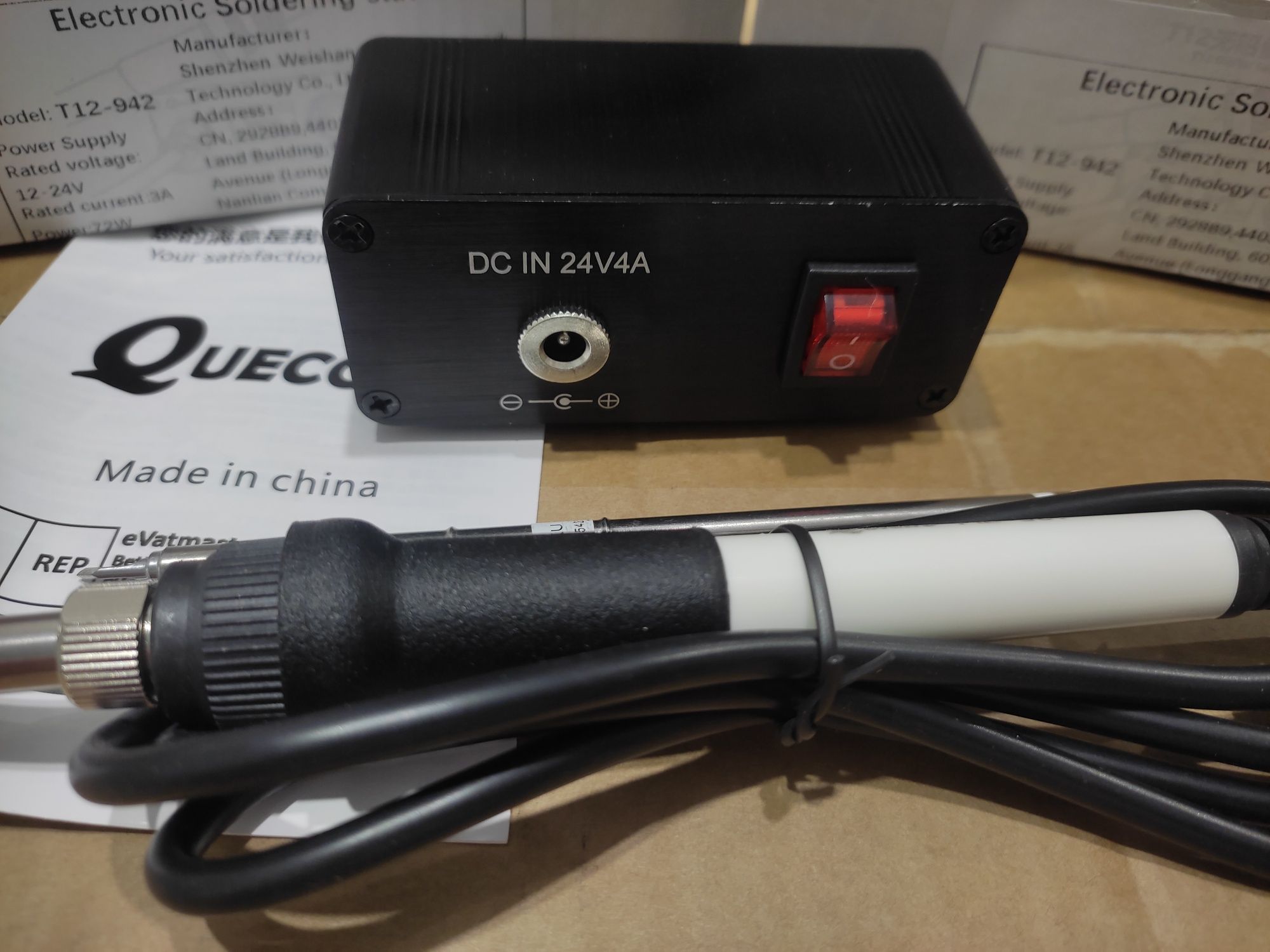 Паяльна станция T12 Quicko v3.8 новая