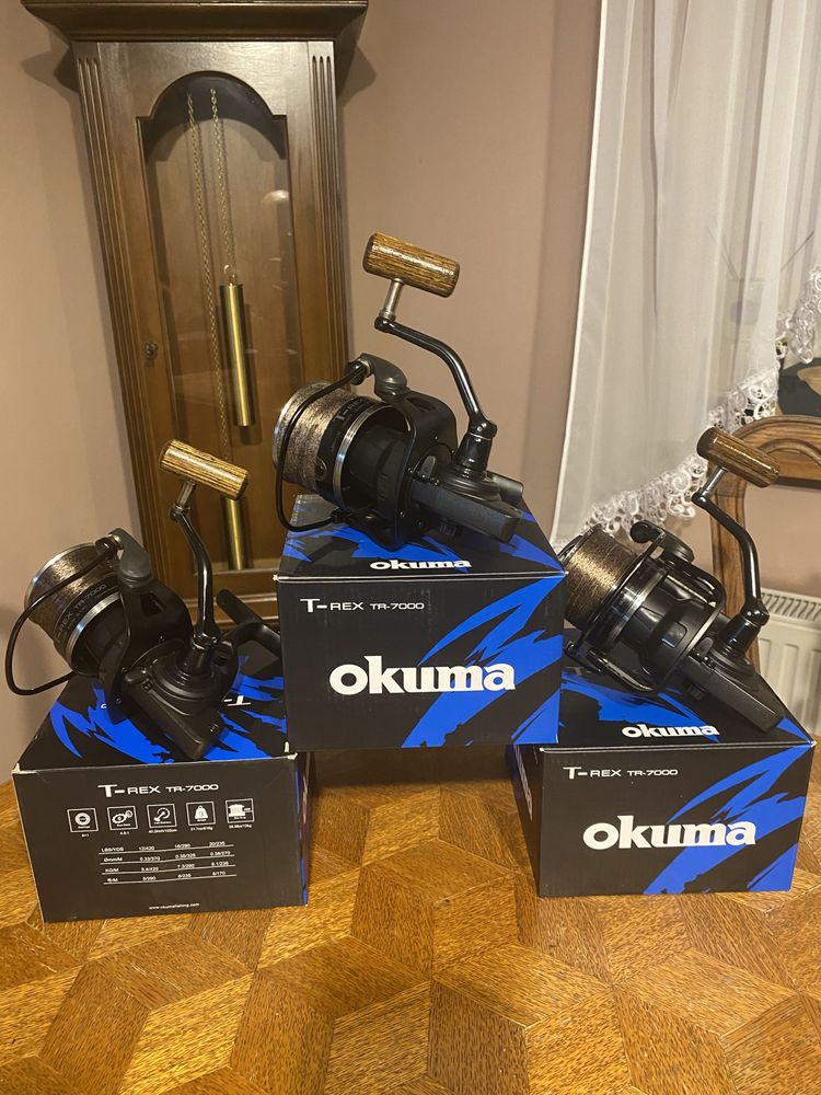 Okuma T-Rex kołowrotki