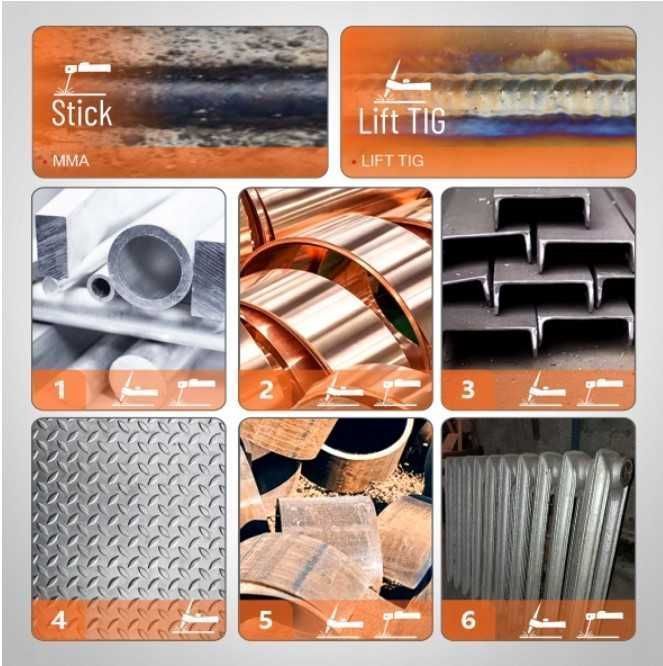 SPAWARKA inwertorowa Majster Polska 20-315A 230 4,8 kVA LCD Akcesoria