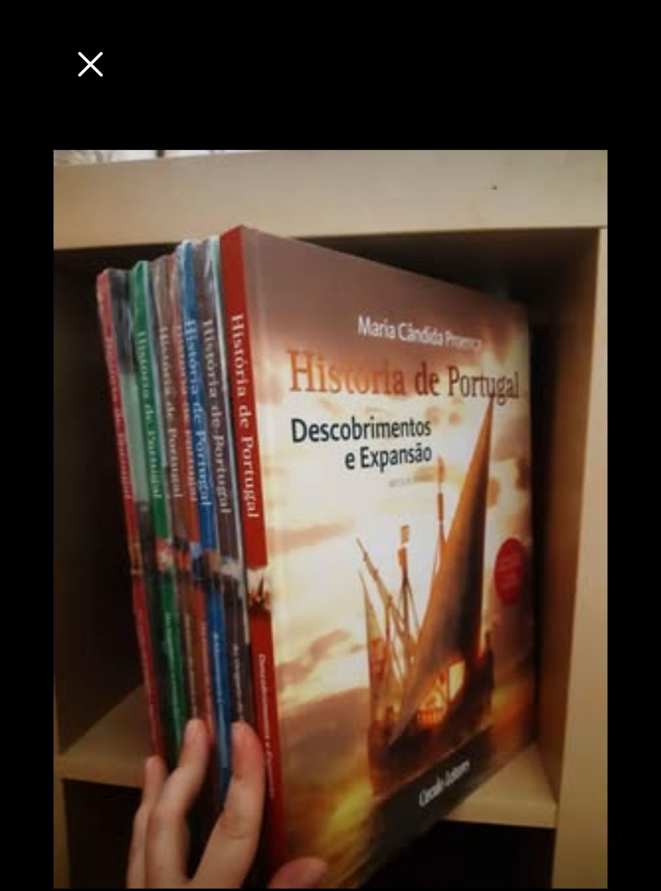 Coleção de 7 livros com imagens "Historia de Portugal", Circulo Leitor