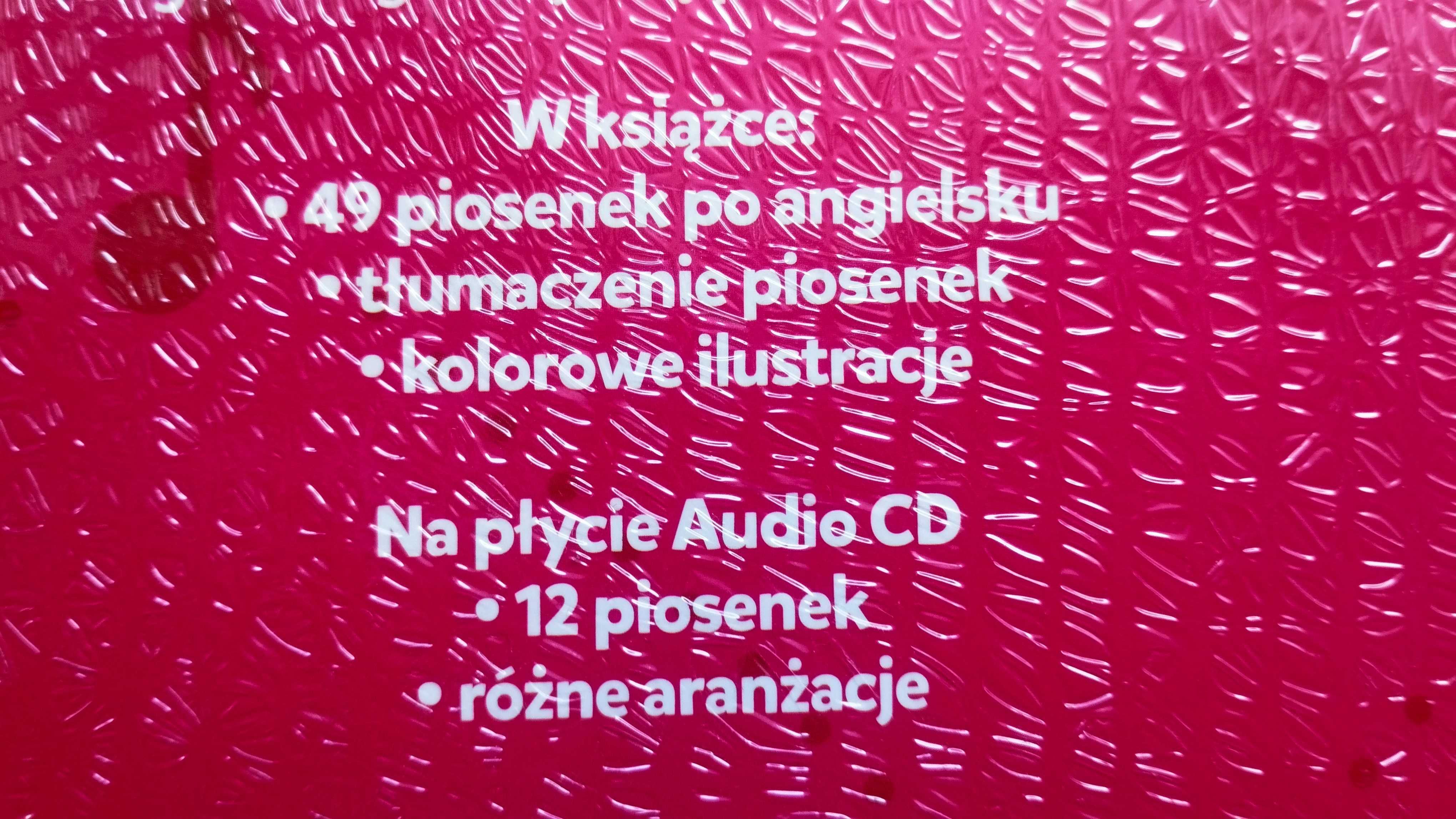 Piosenki po angielsku Książka + CD [Folia]