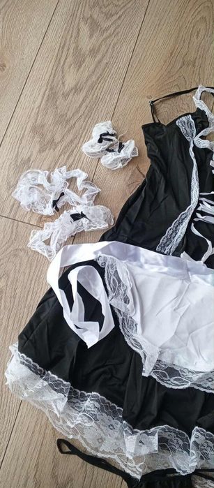 Sexi pokojówka strój kostium