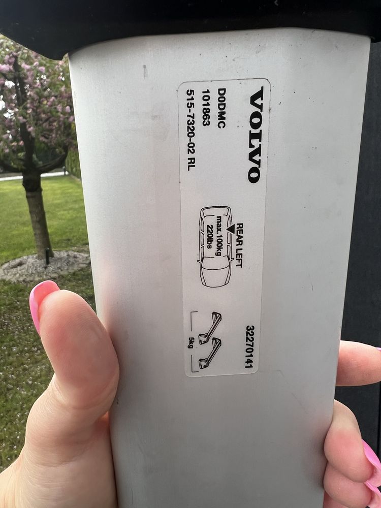 Bagażnik dachowy Volvo  XC90 II