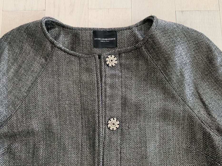 Костюм - куртка пиджак юбка , р S