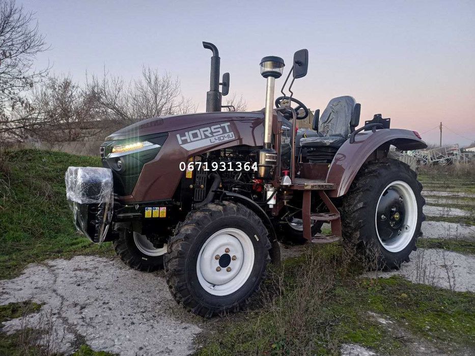 Трактор HORST L 404 U Примусова гідравлика ГУР Рівна підлога Доставка