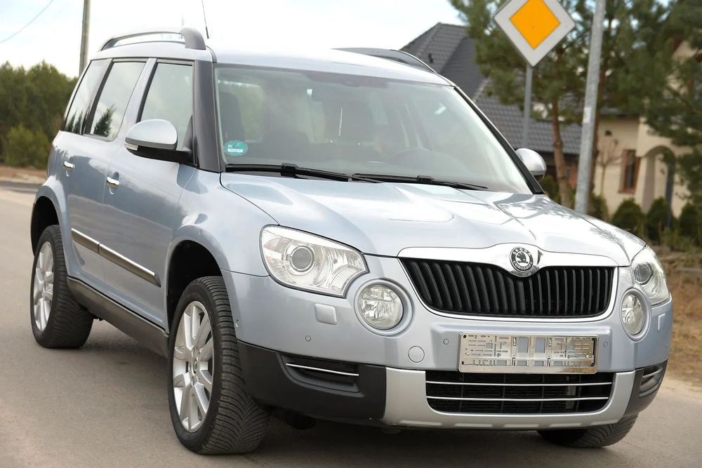 Skoda Yeti Idealny z Niemiec, 4x4 2,0 tdi, niski przebieg, serwis, jak nowa!