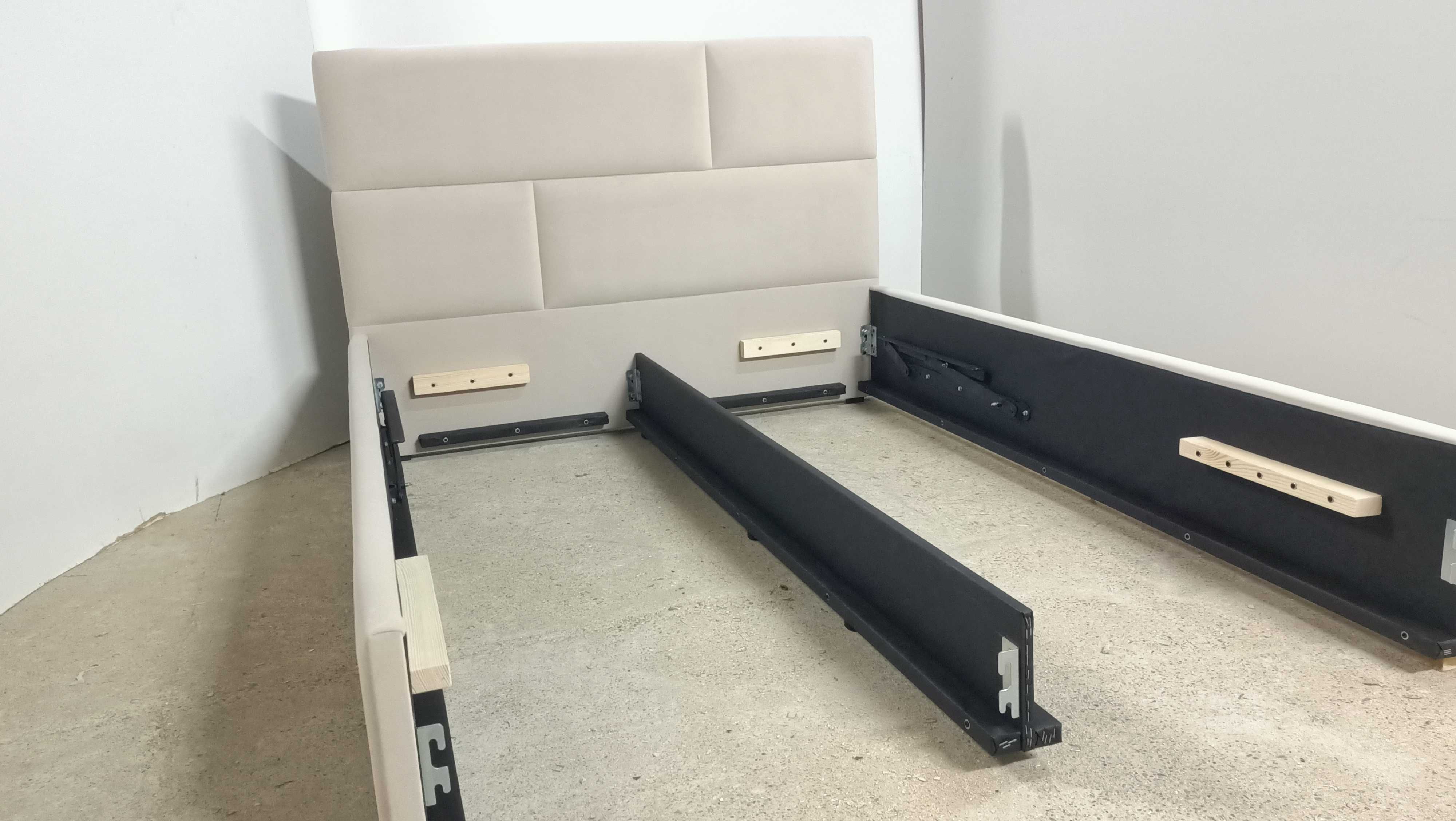 PRODUCENT OKAZJA Łóżko Tapicerowane stelaż metalowy pojemnik w cenie