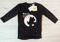Nowa bluzka dziewczęca r. 98 tunika Minnie Mouse reserved