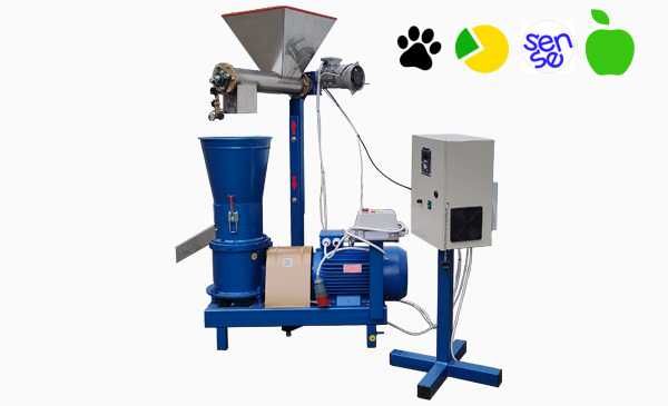 Гранулятор тирси 7,5 кВт + міні шнек + вода, новий із заводу