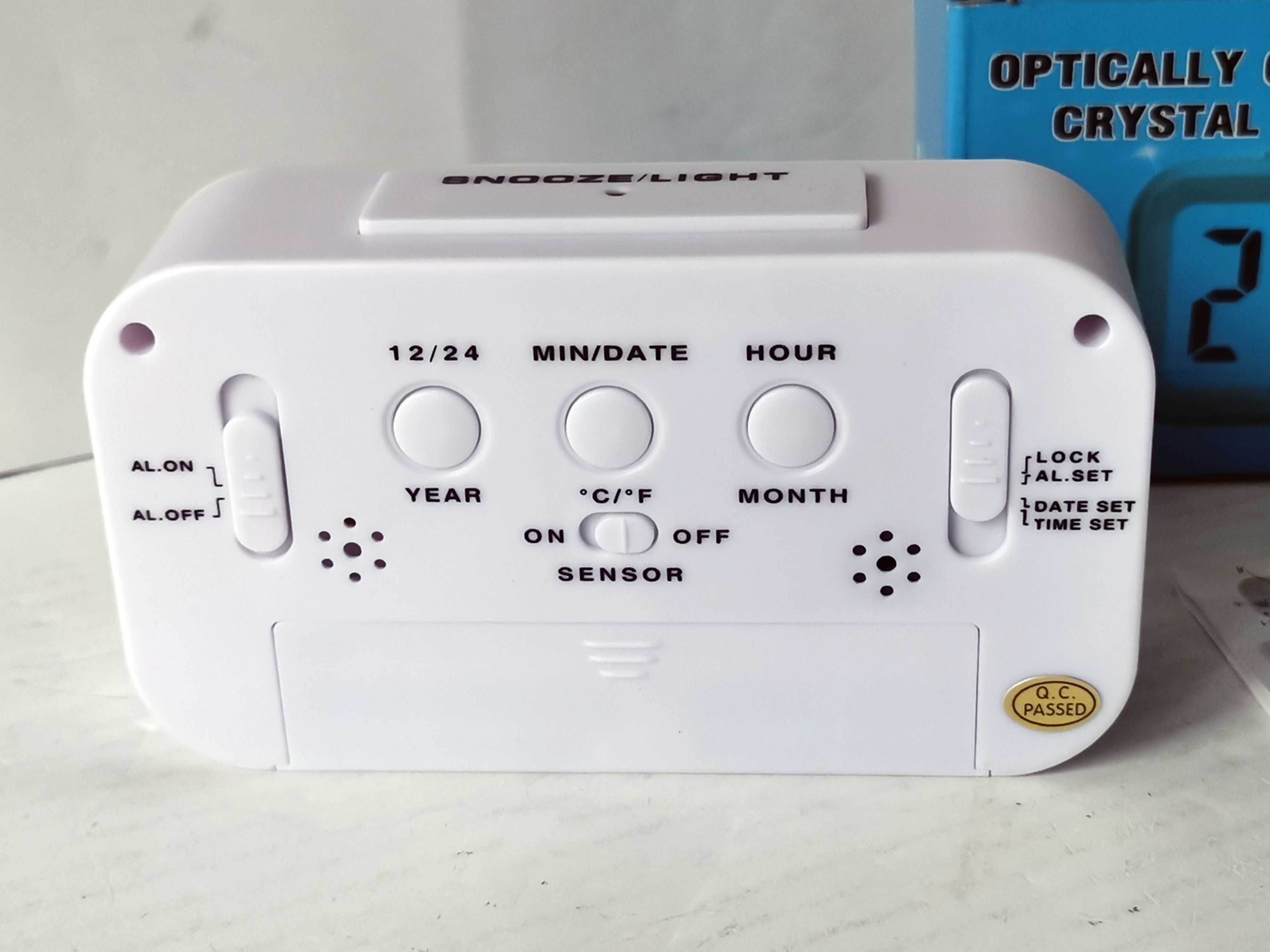 Budzik Cyfrowy Zegar LED Jsdoin ADLQ0285 Termometr Podświetlenie Alarm
