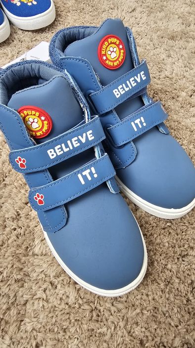 Trzewiki chłopięce buty na rzepy oraz kapcie psi patrol rozmiar 30