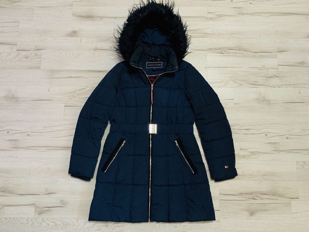 Tommy Hilfiger_Kurtka Pikowana Kurtka Parka Zimowa Damska_M