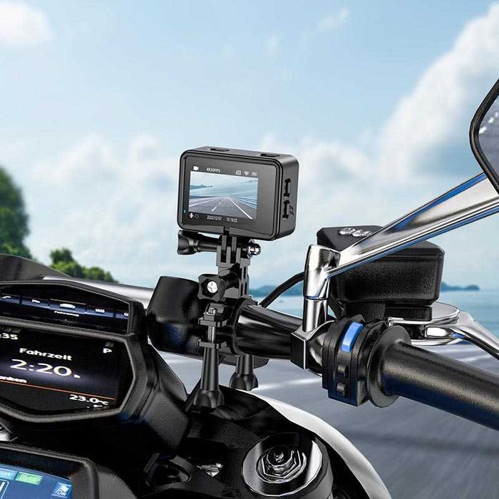 Спорт экшн камера HOCO DV101 два экрана 4k WiFi водонепроницаемый кейс