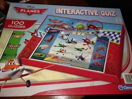 Interaktywna Gra planszowa memory Samoloty Planes Disney QUIZ 4-9lat