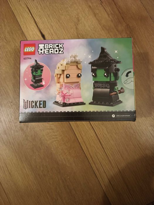 LEGO BrickHeadz 40794 Wicked: Figurki Elphaby i Glindy