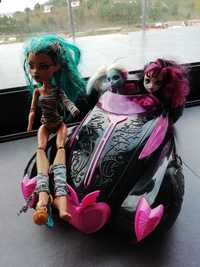 Carro da Draculaura - Monster High - Oferta 2 Bonecas