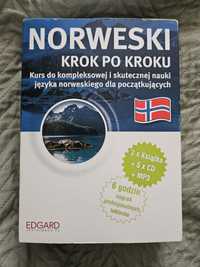 norweski A1-A2 i A2-B1 EDGARD nieużywane 6xCD 2 książki