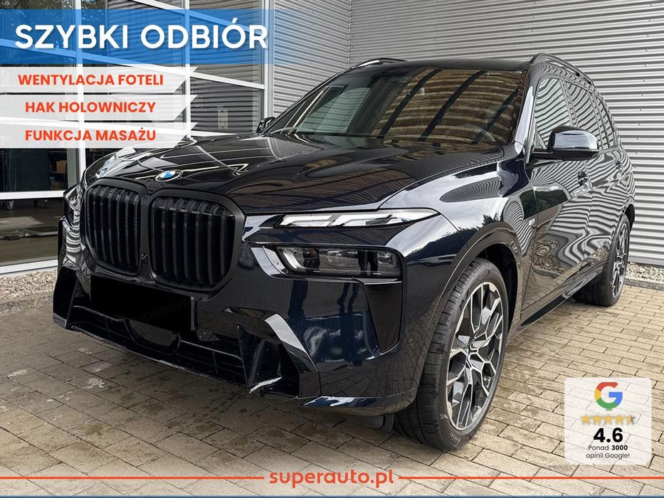 BMW X7 xDrive40i M Sport 3.0 (381KM)| Ogrzewanie foteli przednich i tylnych!