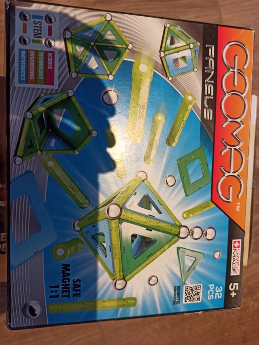 Klocki Magnetyczne 3D GEOMAG PANELS 32 elementy