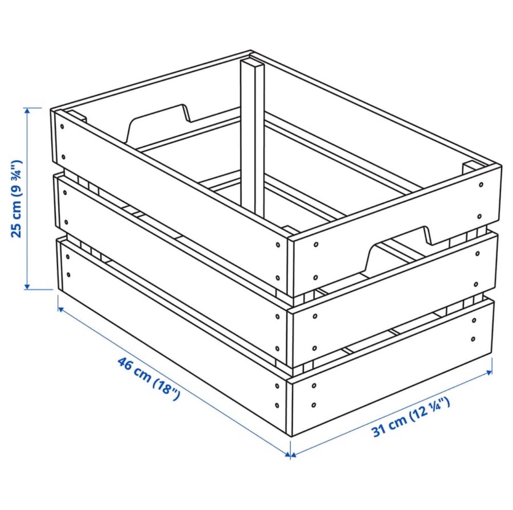 Caixa Pinho IKEA