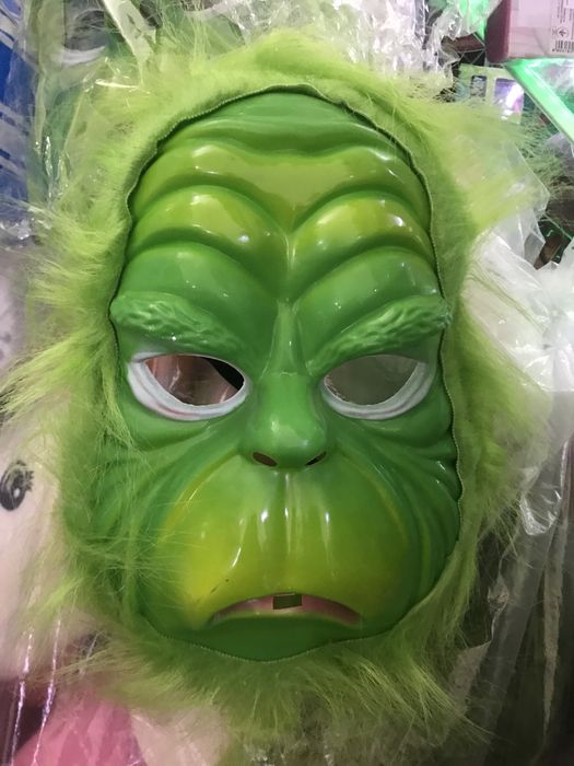 Маска Грінч Гринч, рукавички перчатки